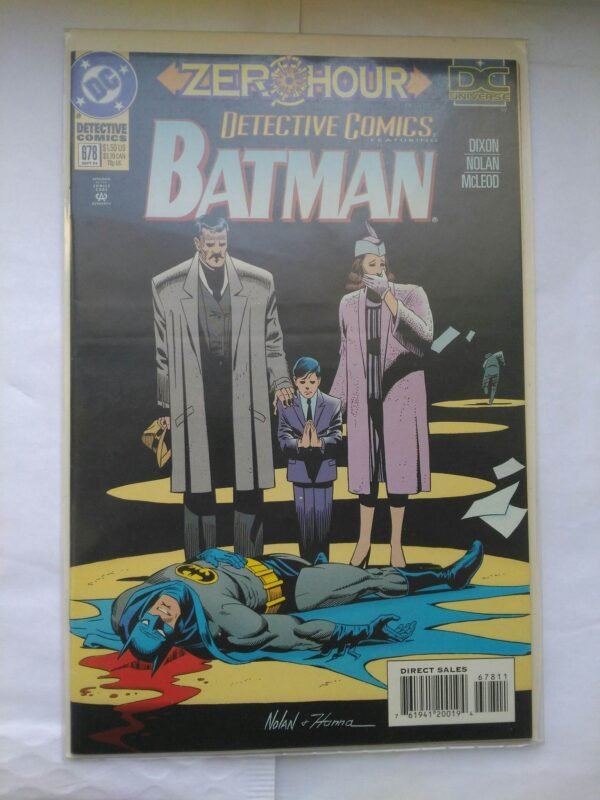 2879.jpg Komiks Detective Comics 678 September 1994 DC Universe Logo