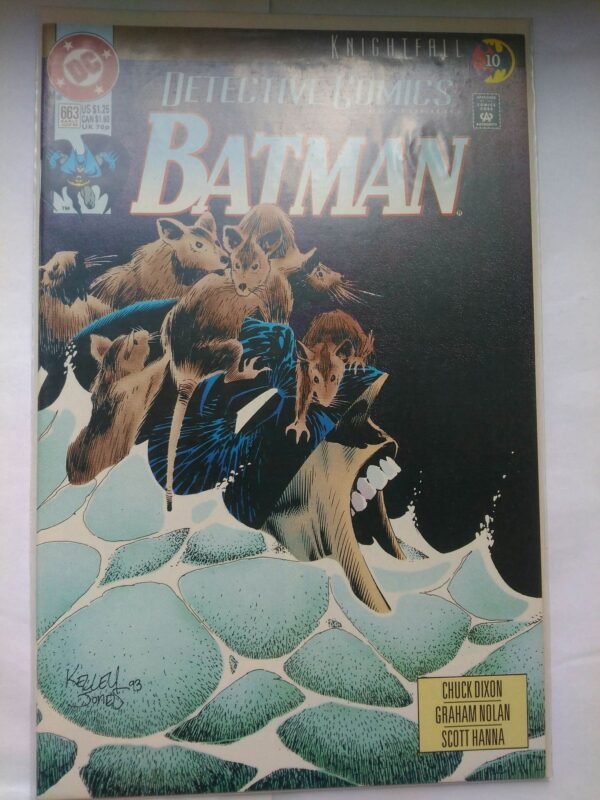 Komiks Detective Comics 663 July 1993