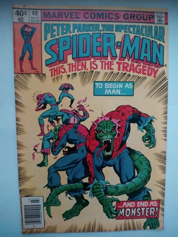 Komiks Spectacular Spiderman 40 March 1980