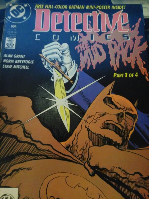 Komiks Detective Comics 604 1989+Plakat