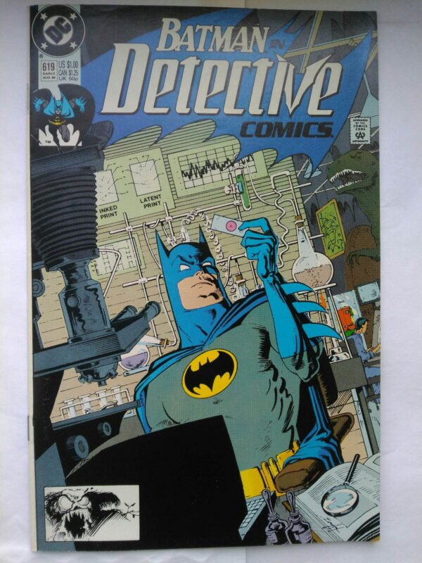Komiks Detective Comics 619 August 1990