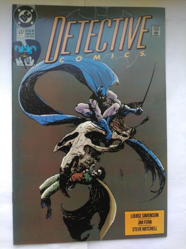Komiks Detective Comics 637 October 1991