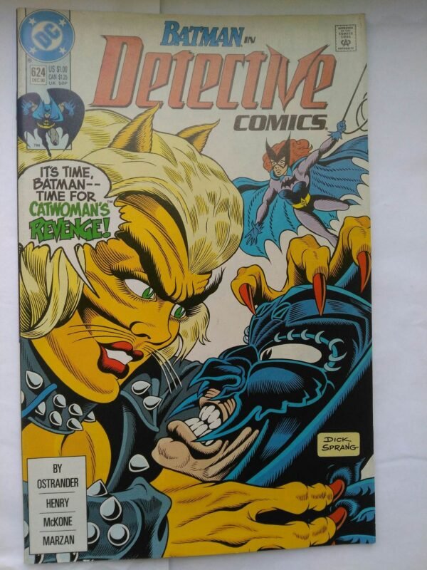 Komiks Detective Comics 624 December 1990