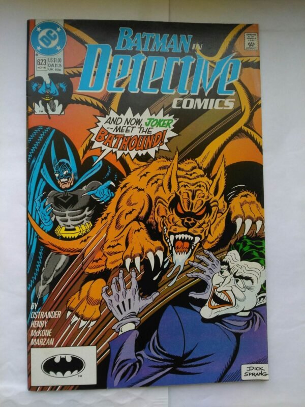 Komiks Detective Comics 623 November 1990