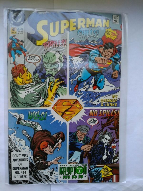 Komiks Superman 41 May 1990