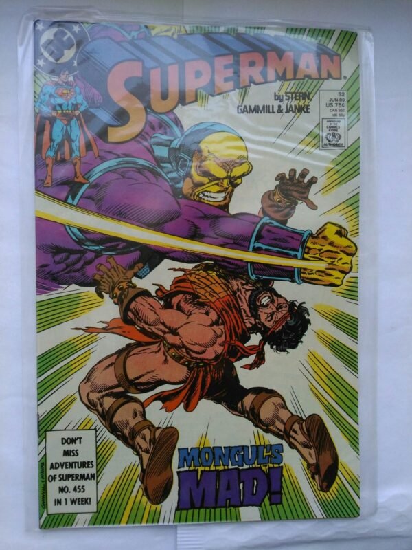 Komiks Superman 32 June 1989