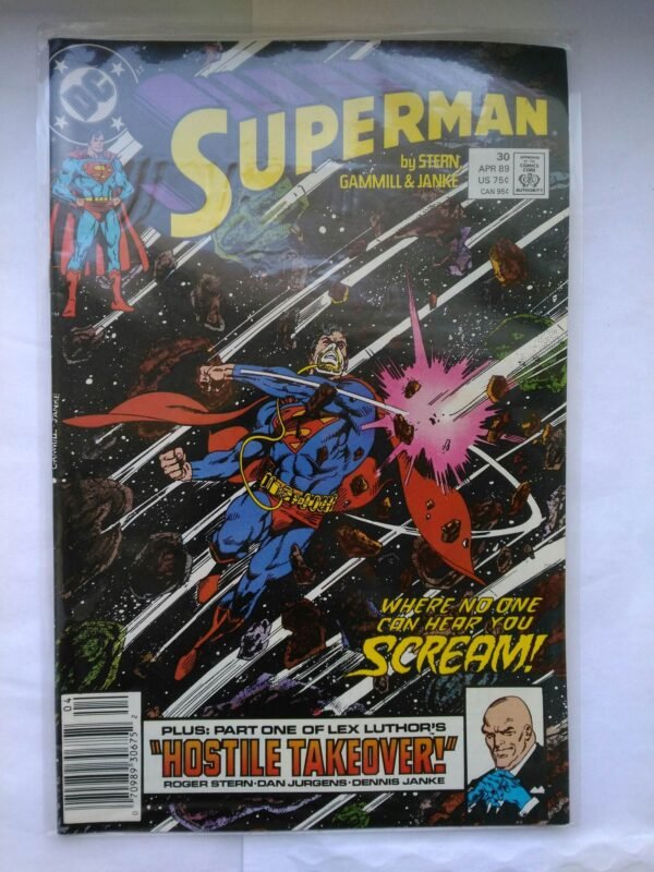 Komiks Superman 30 April 1989