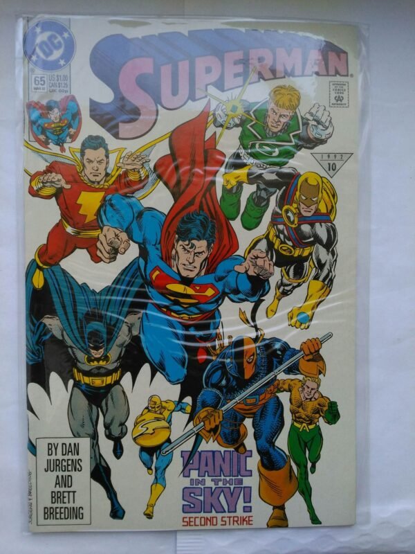 Komiks Superman 65 March 1992