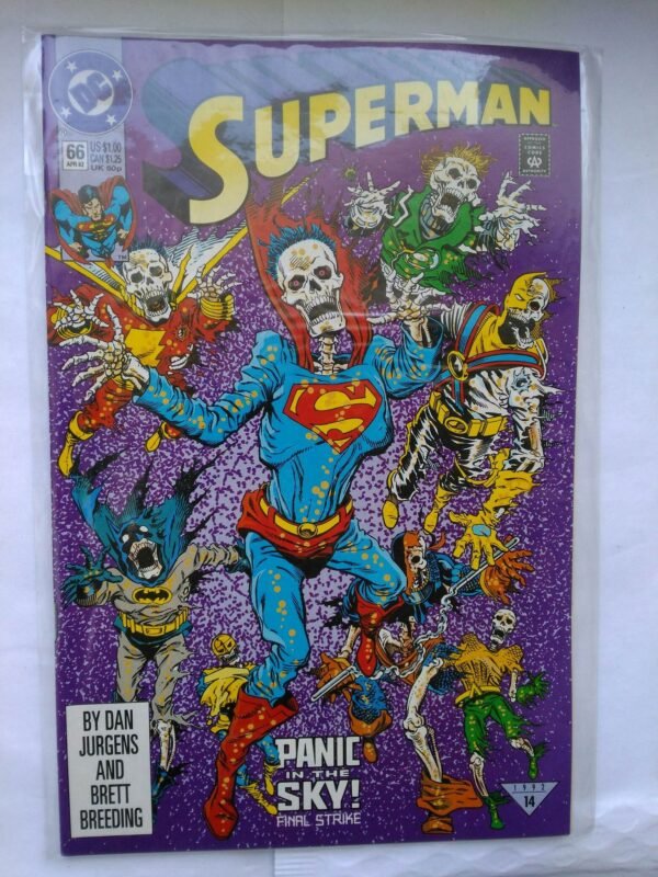 Komiks Superman 66 April 1992