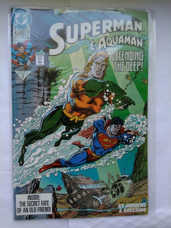 Komiks Superman 63 January 1992