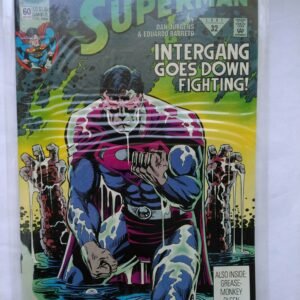Komiks Superman 60 October 1991 1st App of Agent Liberty