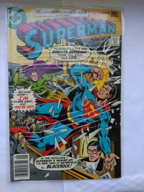 Komiks Superman 315 September 1977