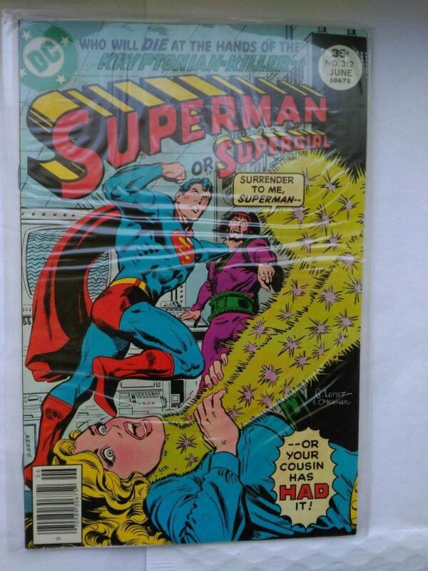 Komiks Superman 312 June 1977