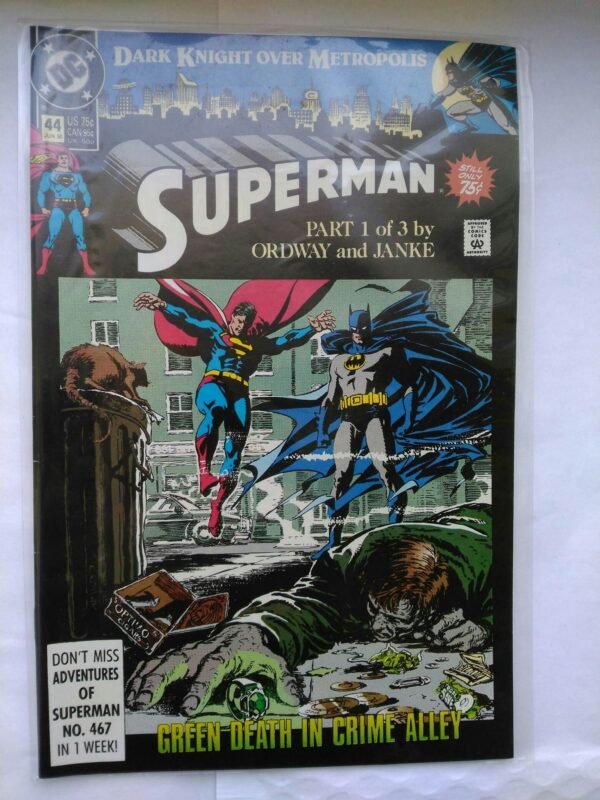 Komiks Superman 44 June 1990