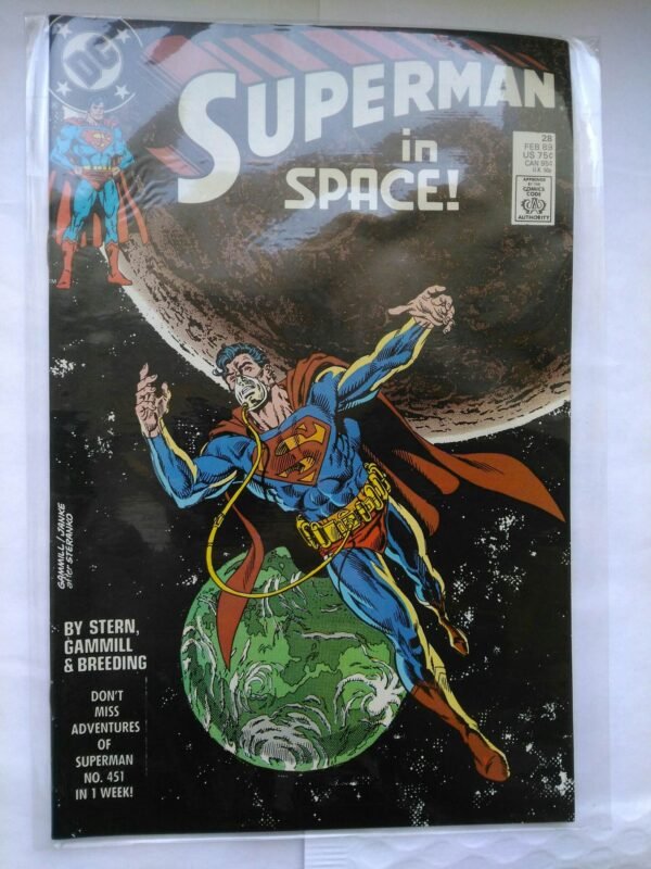 Komiks Superman 28 February 1989