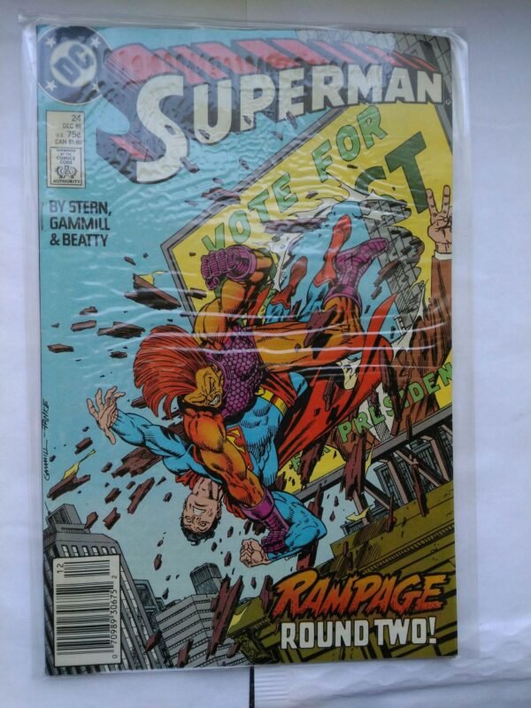 Komiks Superman 24 December 1988