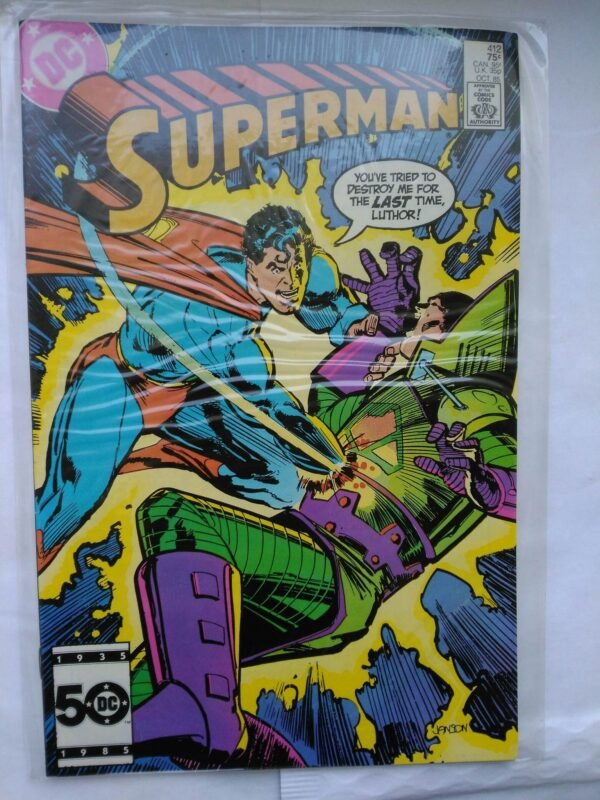 Komiks Superman 412 October 1985