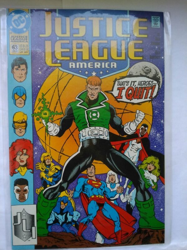 Komiks Justice League of America 63 June 1992