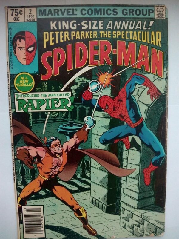 Komiks Spectacular Spiderman King Size 2 1980