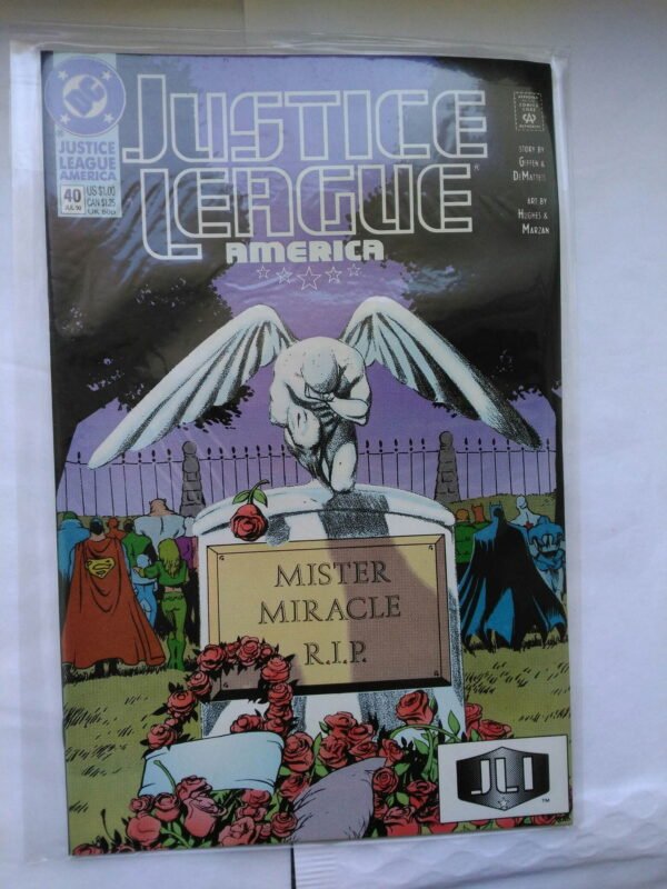 Komiks Justice League of America 40 July 1990