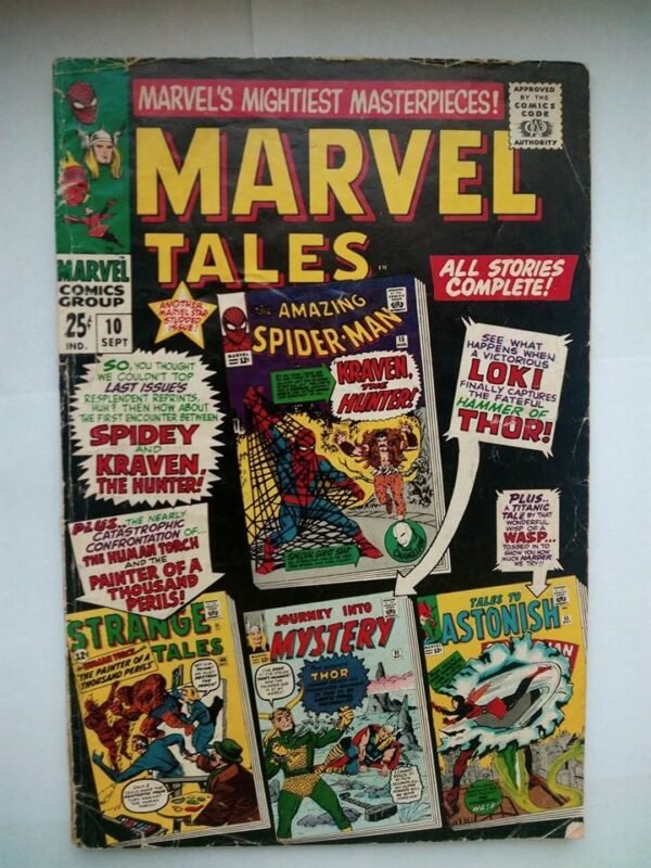 Komiks Marvel Tales 10 September 1968