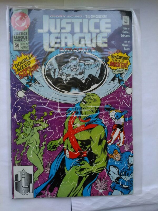 Komiks Justice League of America 50 Double Sized May 1991
