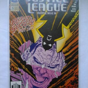 Komiks Justice League of America 76 July 1993 1st App of Bloodwynd