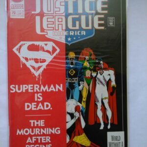 Komiks Justice League of America 70 January 1993 Superman is Dead
