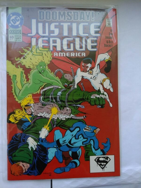 Komiks Justice League of America 69 December 1992 Doomsday