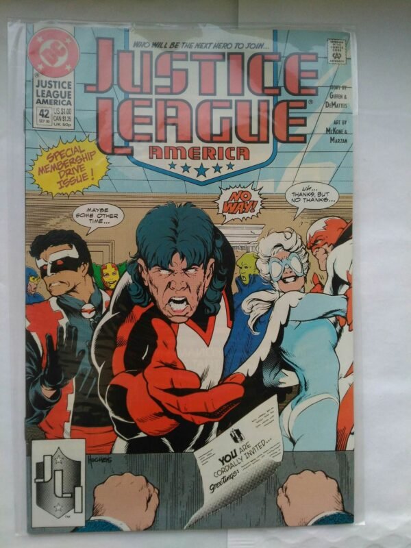 Komiks Justice League 42 September 1990