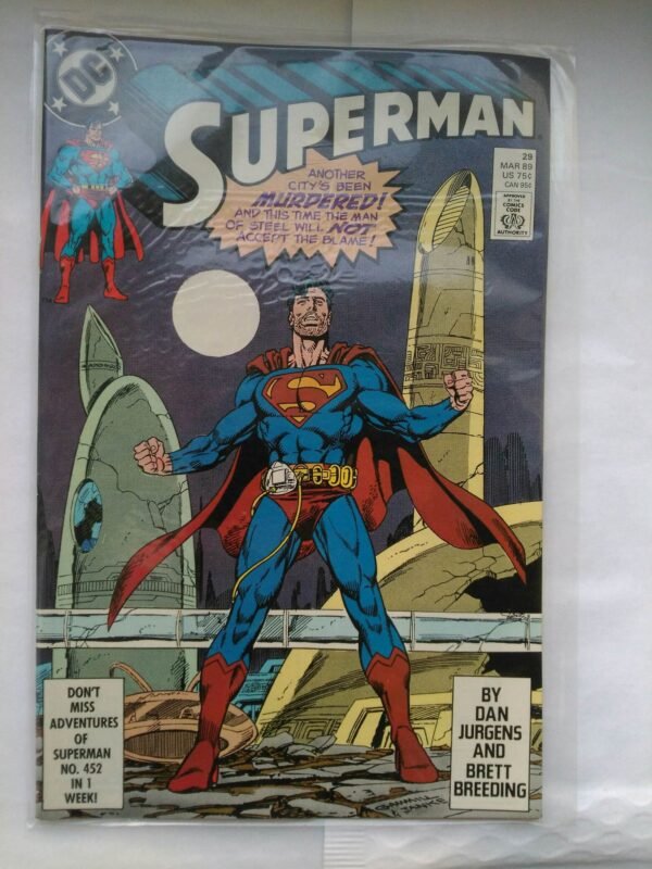 Komiks Superman 29 March 1989
