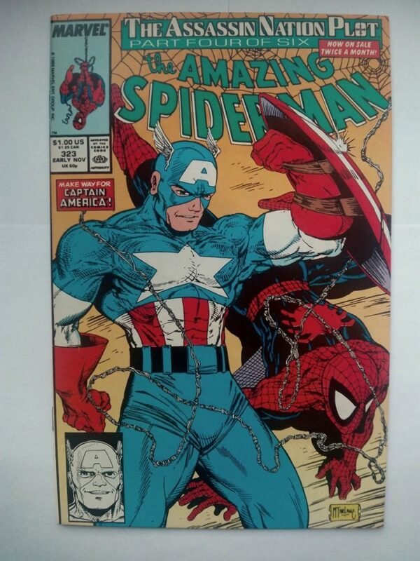 Komiks Amazing Spiderman 323 November 1989