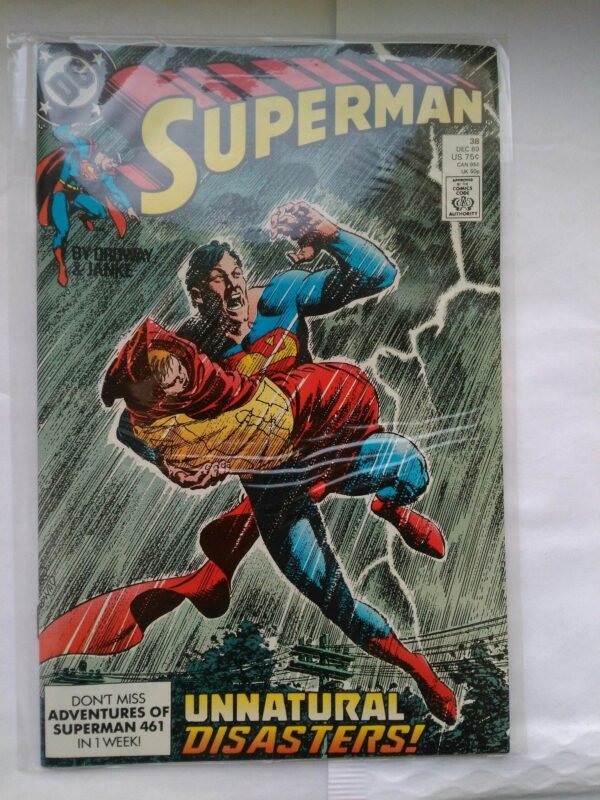 Komiks Superman 38 December 1989