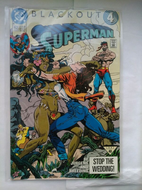 Komiks Superman 62 December 1991
