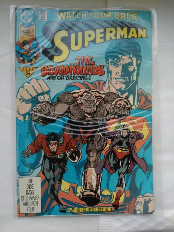 Komiks Superman 58 August 1991