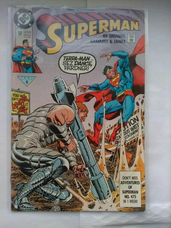Komiks Superman 52 February 1991