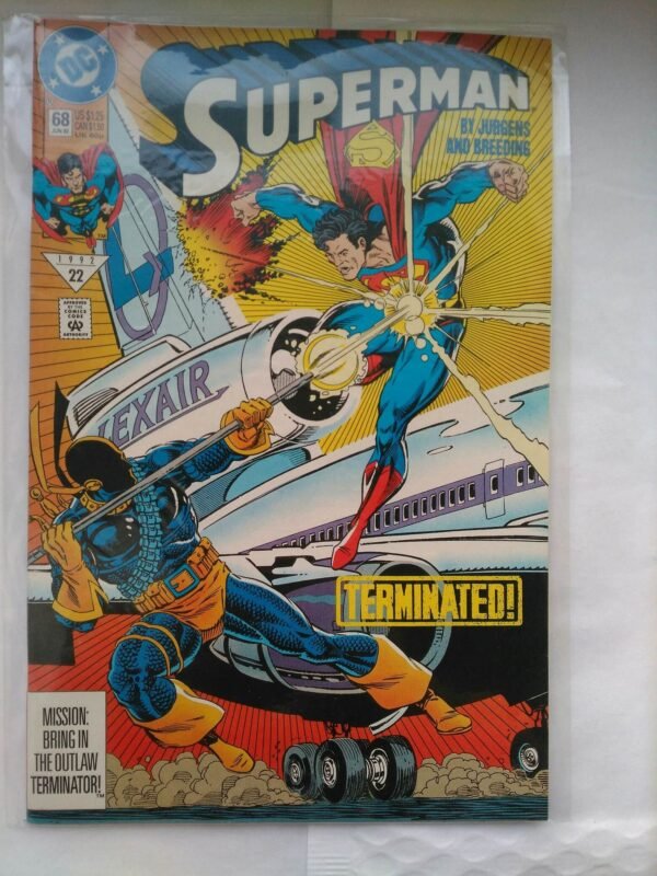 Komiks Superman 68 June 1992 Deathstroke