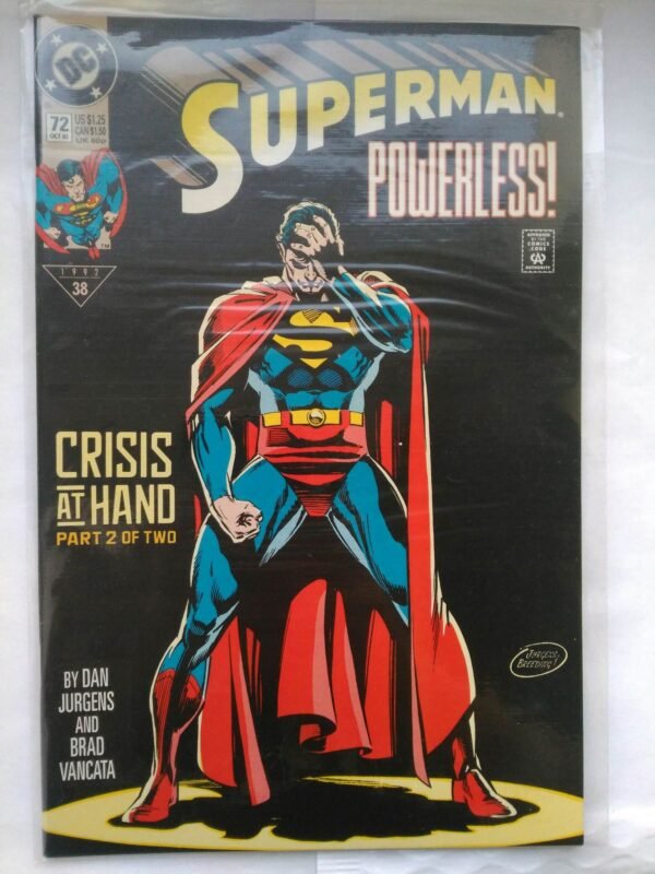 Komiks Superman 72 October 1992