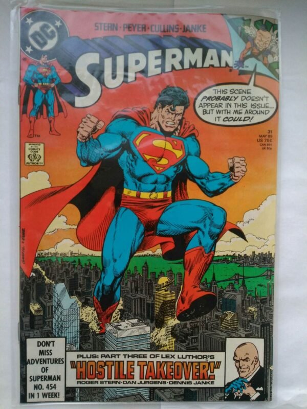 Komiks Superman 31 May 1989