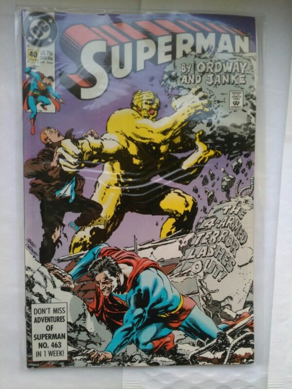 Komiks Superman 40 February 1990