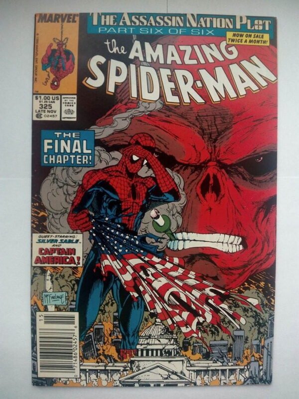 305.jpg Komiks Amazing Spiderman 325 Late November 1989