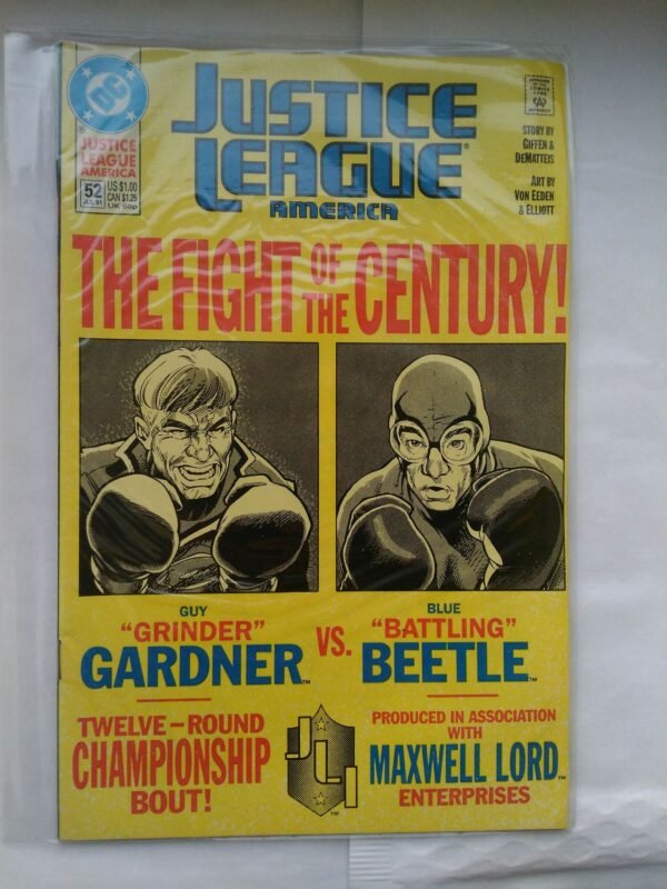 Komiks Justice League 52 July 1991