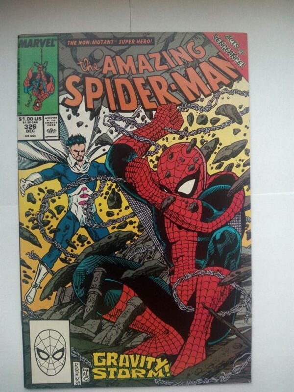 Komiks Amazing Spiderman 326 December 1989