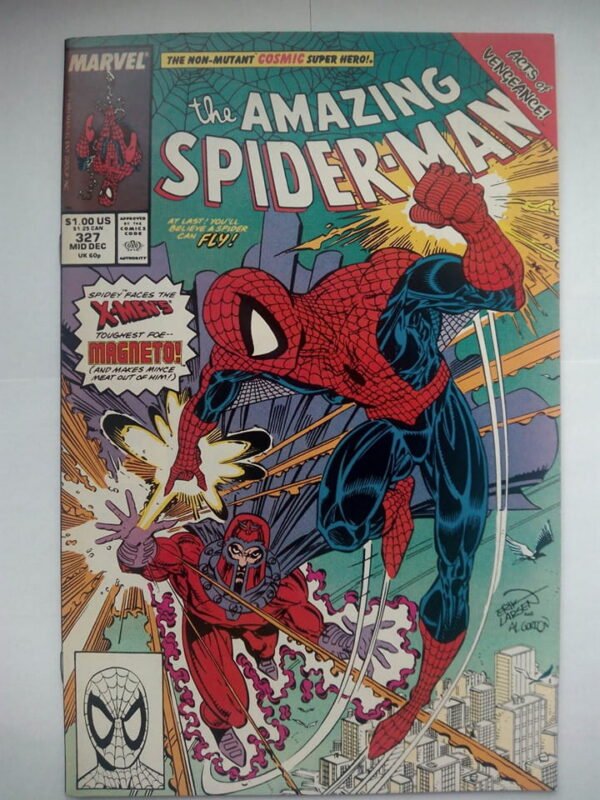 307.jpg Komiks Amazing Spiderman 327 Mid December 1989