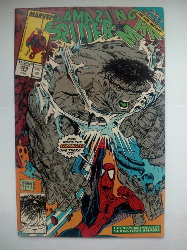 Komiks Amazing Spiderman 328 January 1990