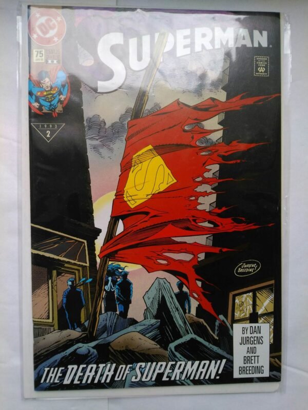 Komiks Superman 75 Jan 1993 Death of Superman
