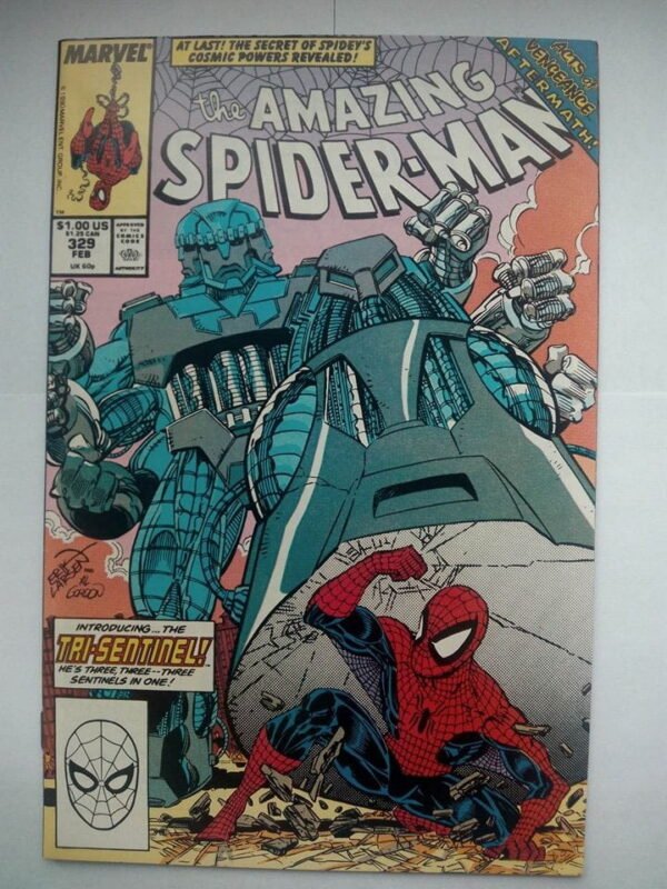 309.jpg Komiks Amazing Spiderman 329 February 1990