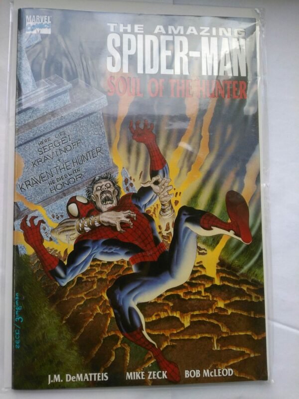 Komiks Amazing Spiderman Soul of The Hunter 1992
