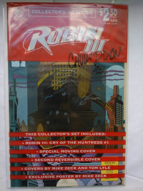 Komiks Robin III Collectors Edition 1993 Signed Chuck Dixon