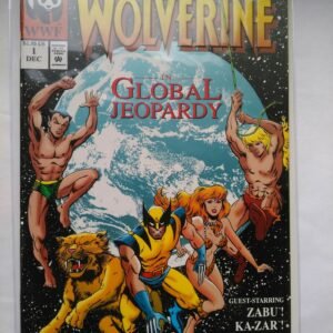 Komiks Wolverine 1 Global Jeopardy 1993 WWF